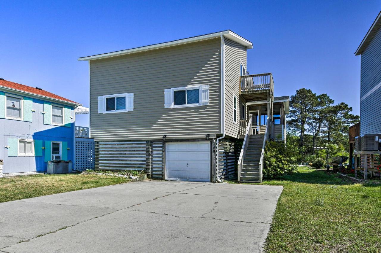 Obx Getaway With Boat Dock On Colington Harbour Villa Kill Devil Hills Bagian luar foto