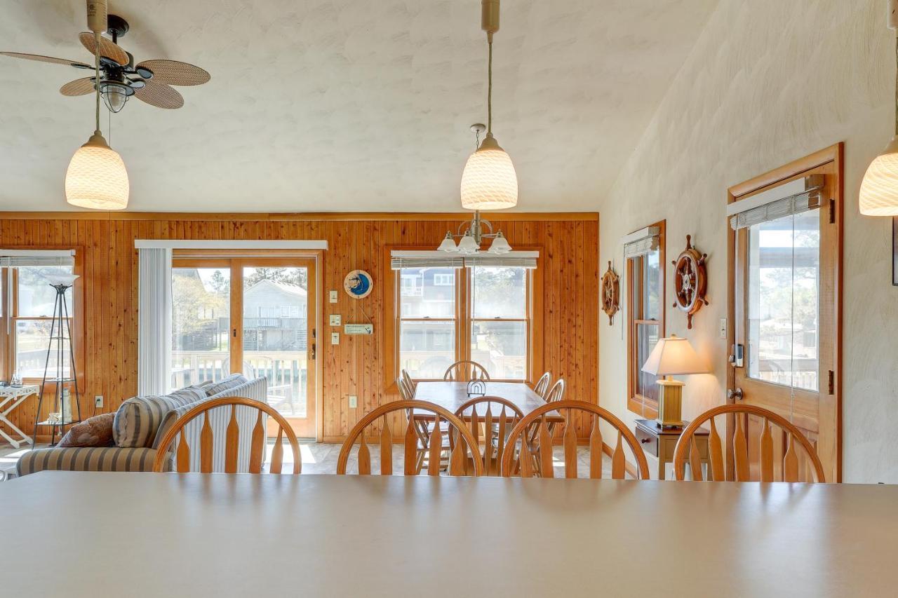 Obx Getaway With Boat Dock On Colington Harbour Villa Kill Devil Hills Bagian luar foto